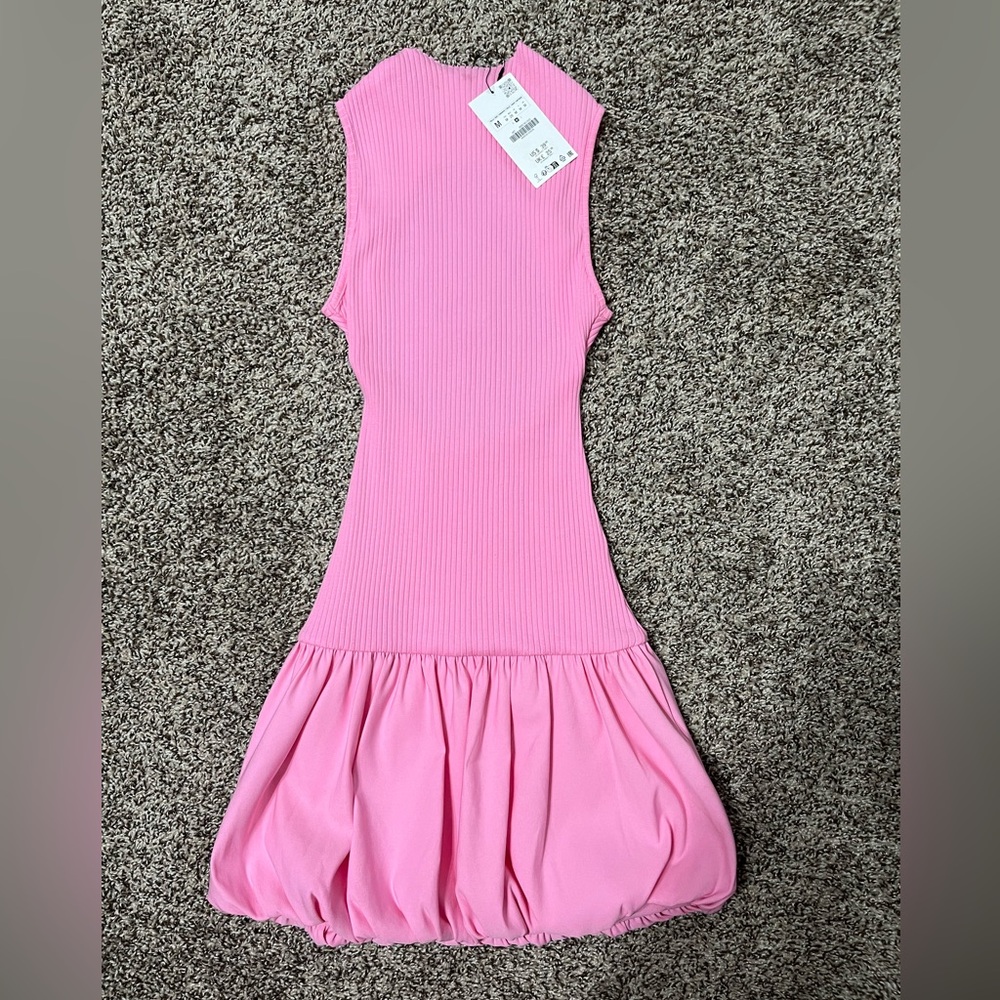 Pink Sleeveless  Dress
